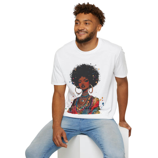 Afro Queen  Elegance Graphic T-Shirt