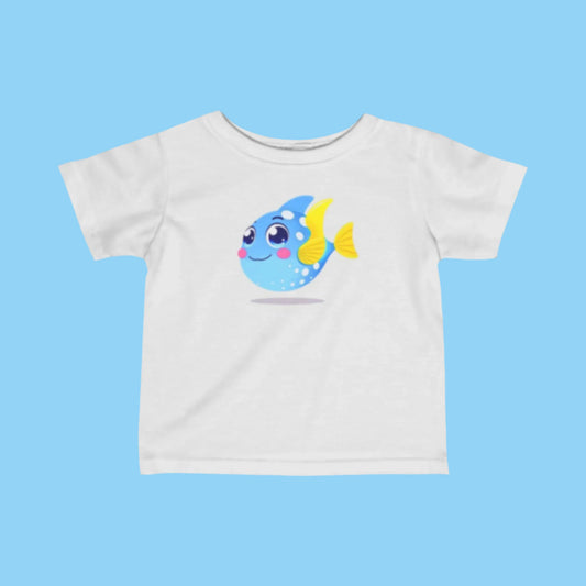 Blue Fish Infant Tee