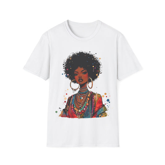 Afro Queen  Elegance Graphic T-Shirt