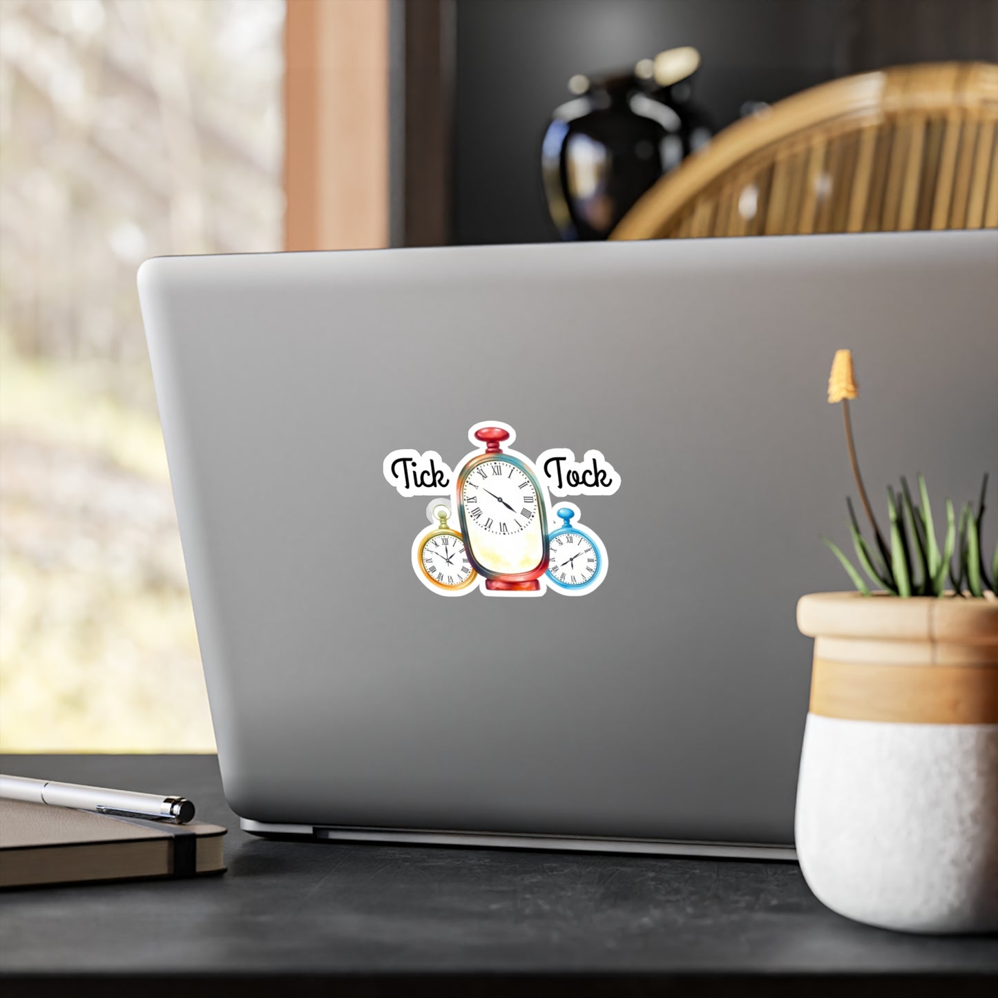3 Clock set Vinyl Sticker