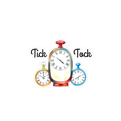 3 Clock set Vinyl Sticker