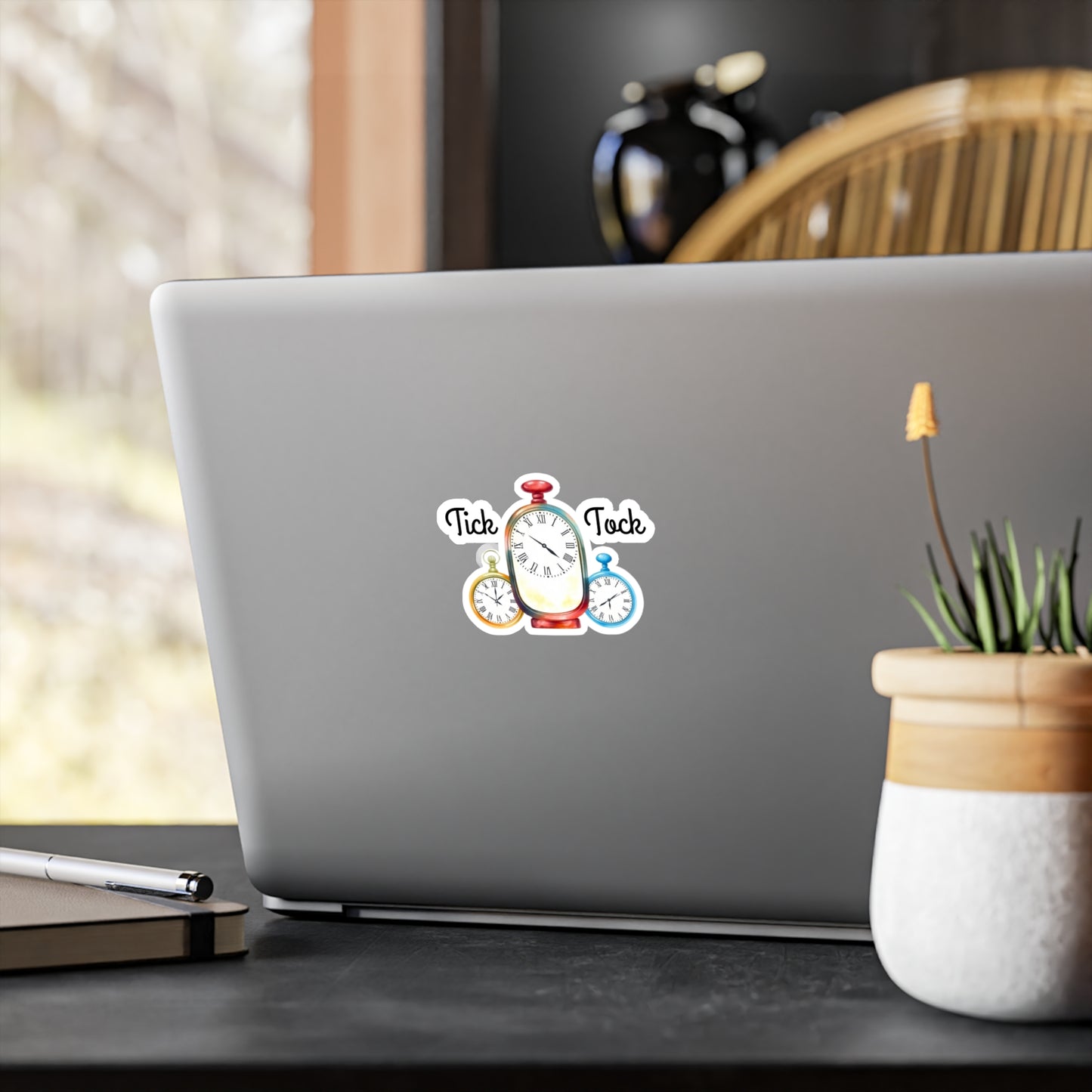 3 Clock set Vinyl Sticker