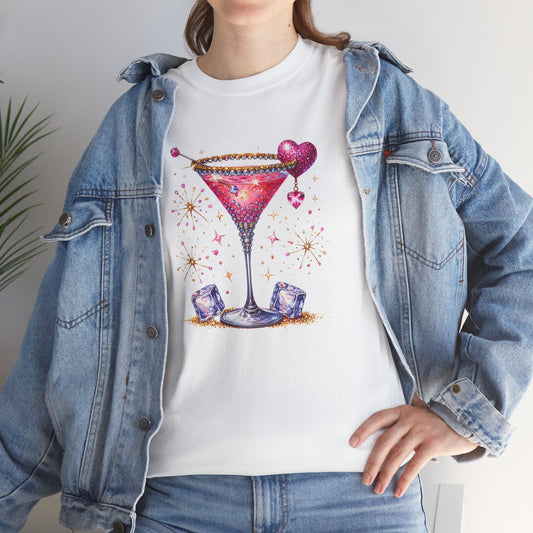 Martini Bling Unisex Heavy Cotton Tee