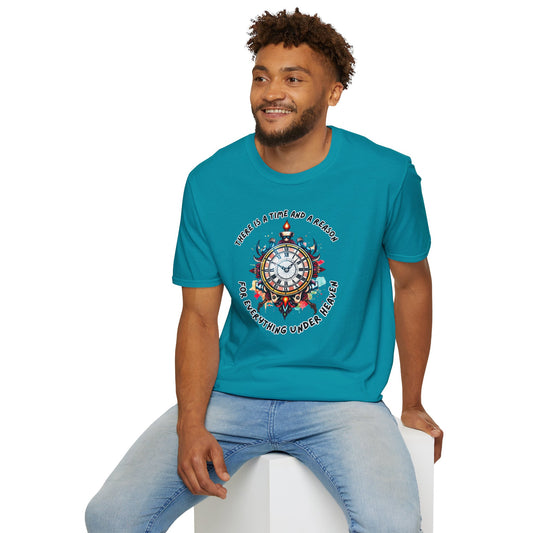 Timepiece Tee for Clock Lovers - Unisex Softstyle