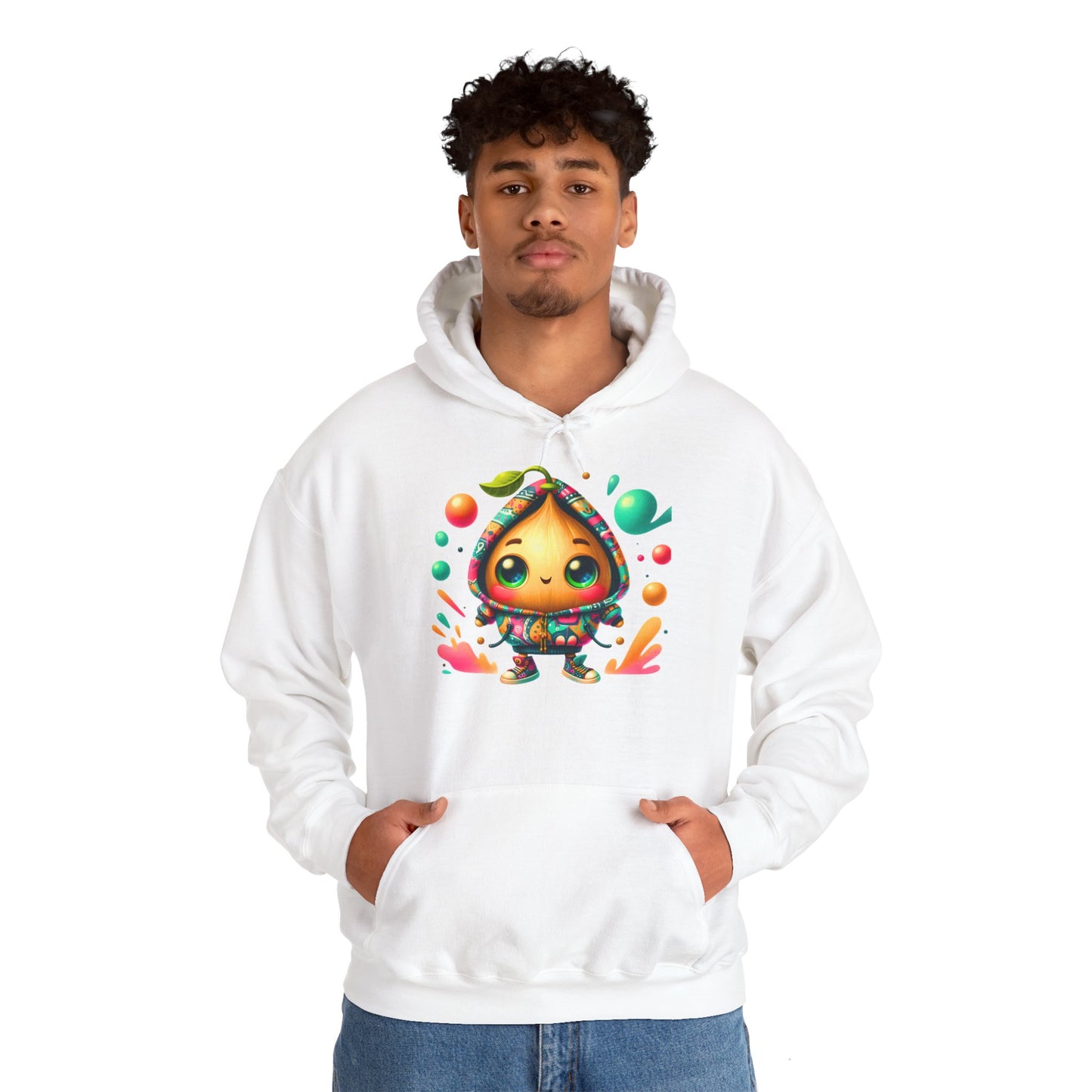 Playful Chickpea Unisex Hoodie Sweatshirt