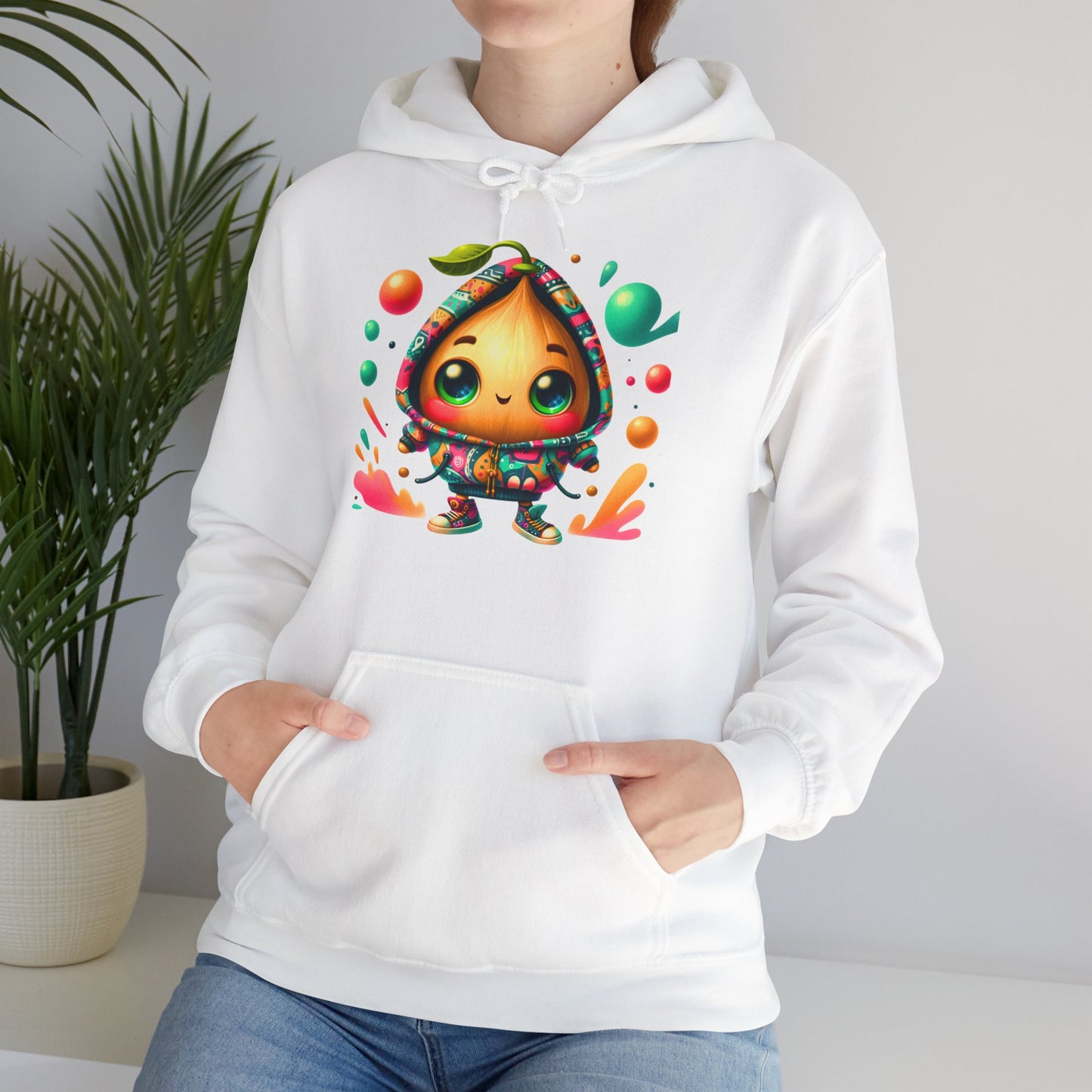 Playful Chickpea Unisex Hoodie Sweatshirt