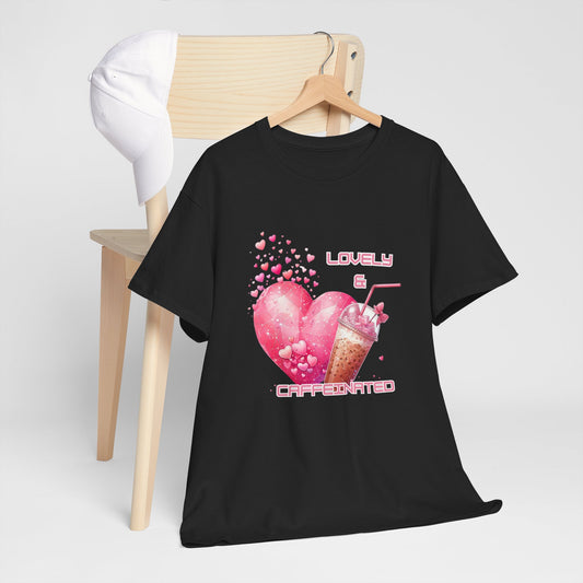 Happy and Caffeinated Unisex Tee