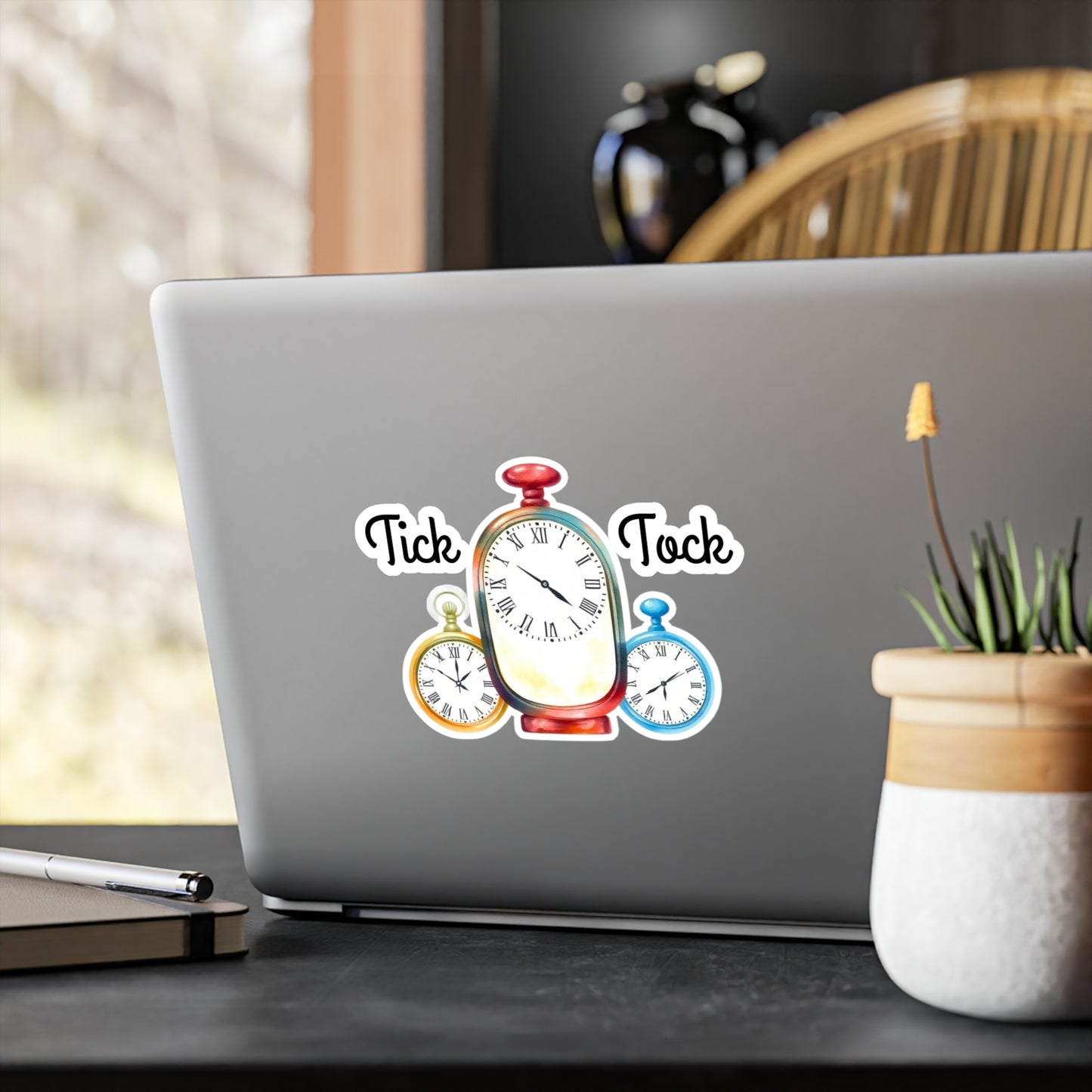 3 Clock set Vinyl Sticker